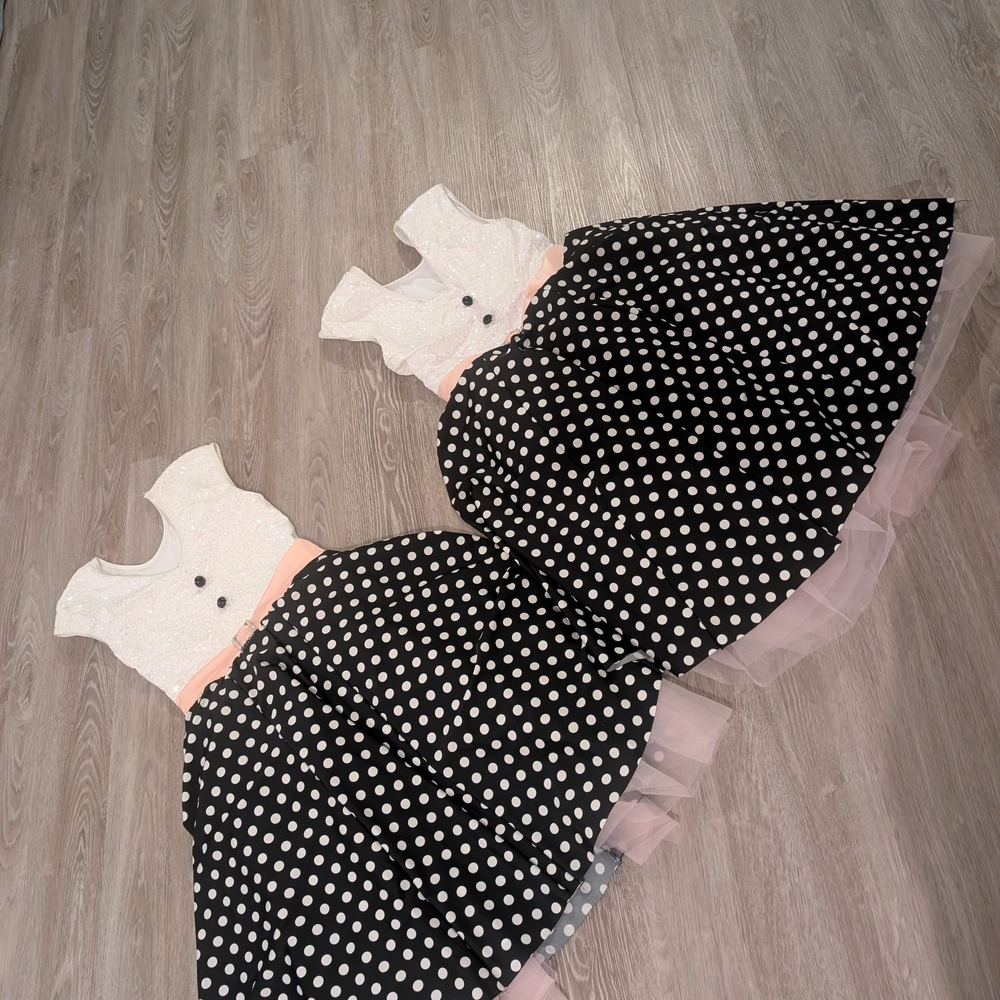 Weissman White and Black Dance Costume